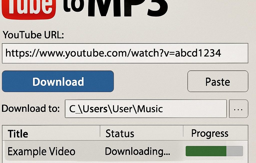 Application Youtube Mp3