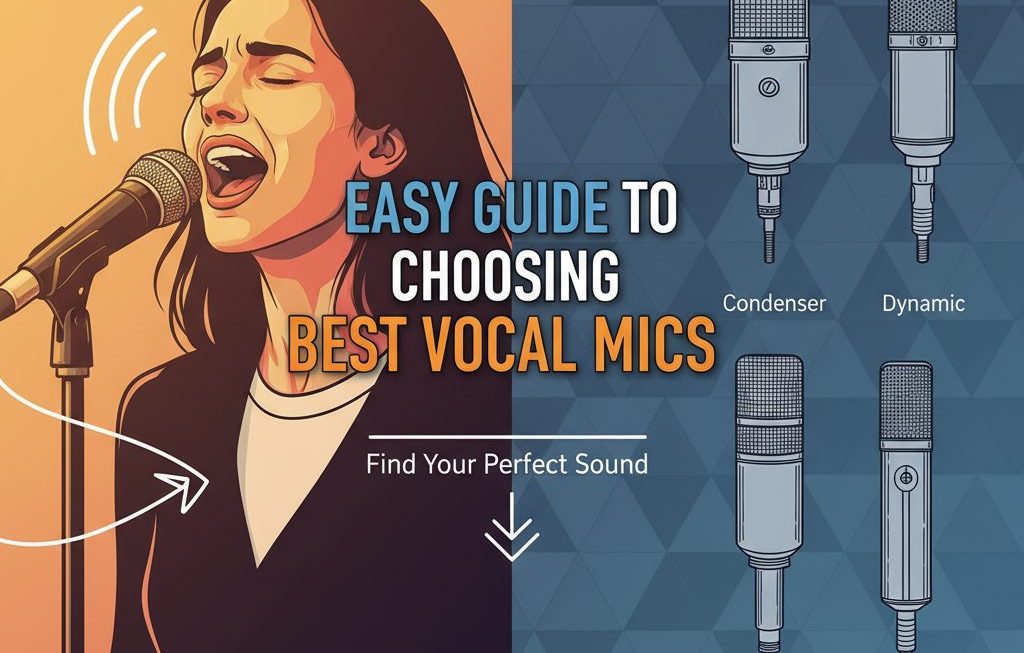 Easy Guide to Choosing Best Vocal Mics